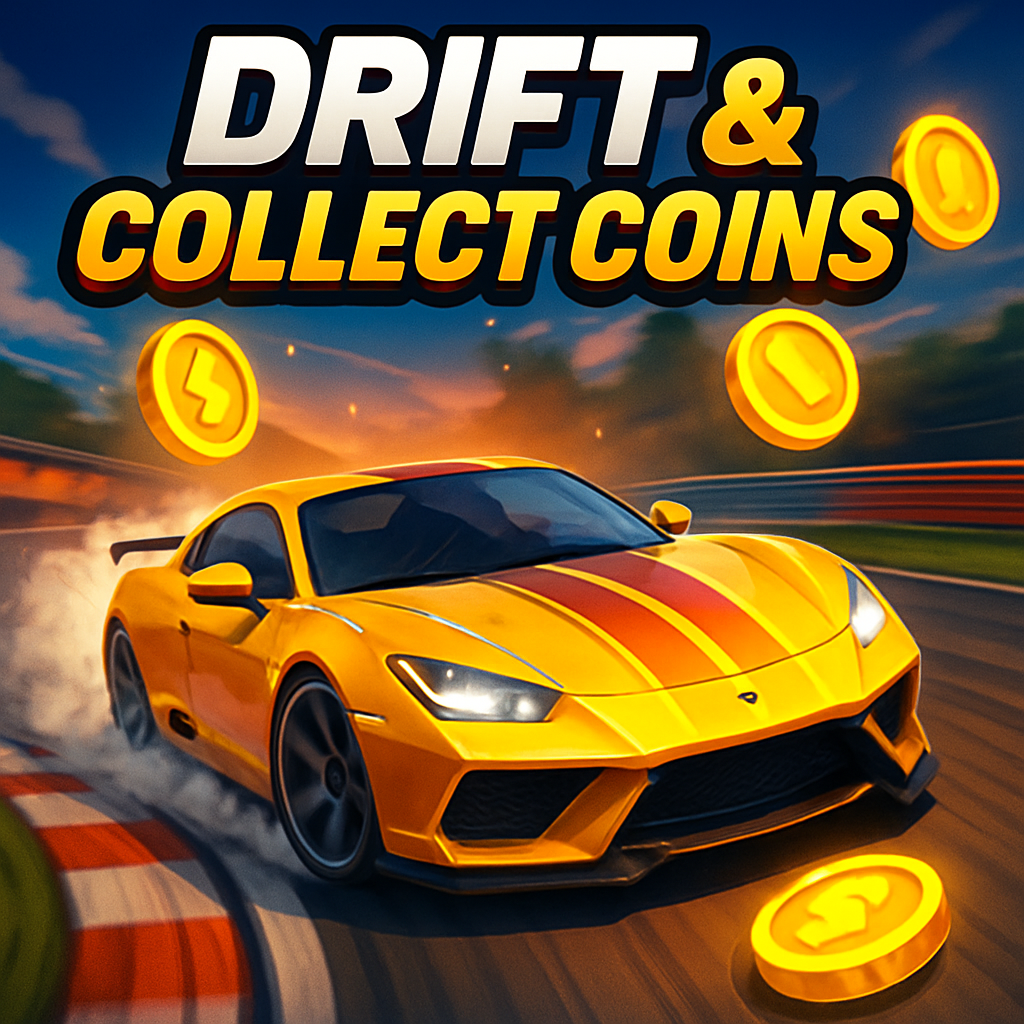 Drift and Collect Coins